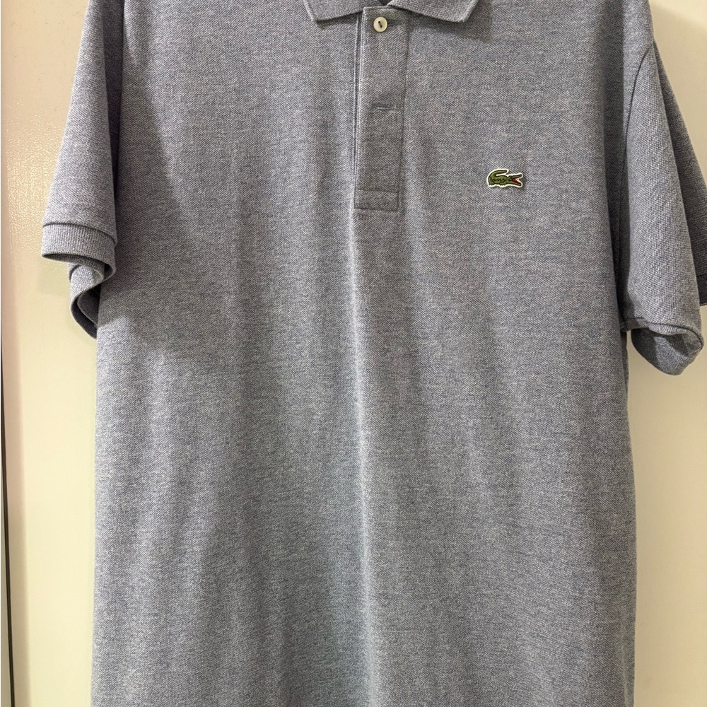 Lacoste Men's Polo Shirt in Heather Gray